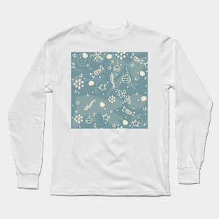 Winter Pattern Long Sleeve T-Shirt
